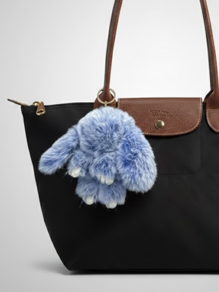 Plush Bunny Easter Bag Charm Mia Belle Girls