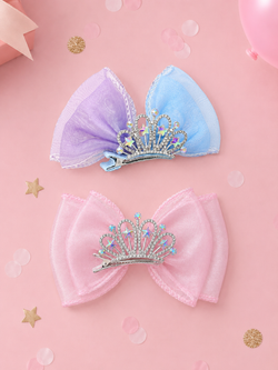 Princess Sparkle Bow Tiara Headband
