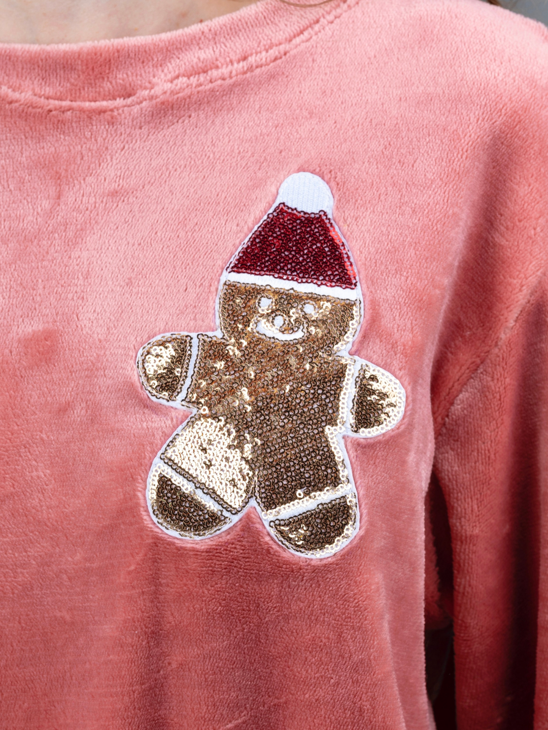 Mommy and Me Gingerbread Delight Christmas Lounge Set