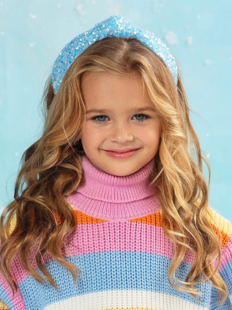 Icy Glow Sequin Headband