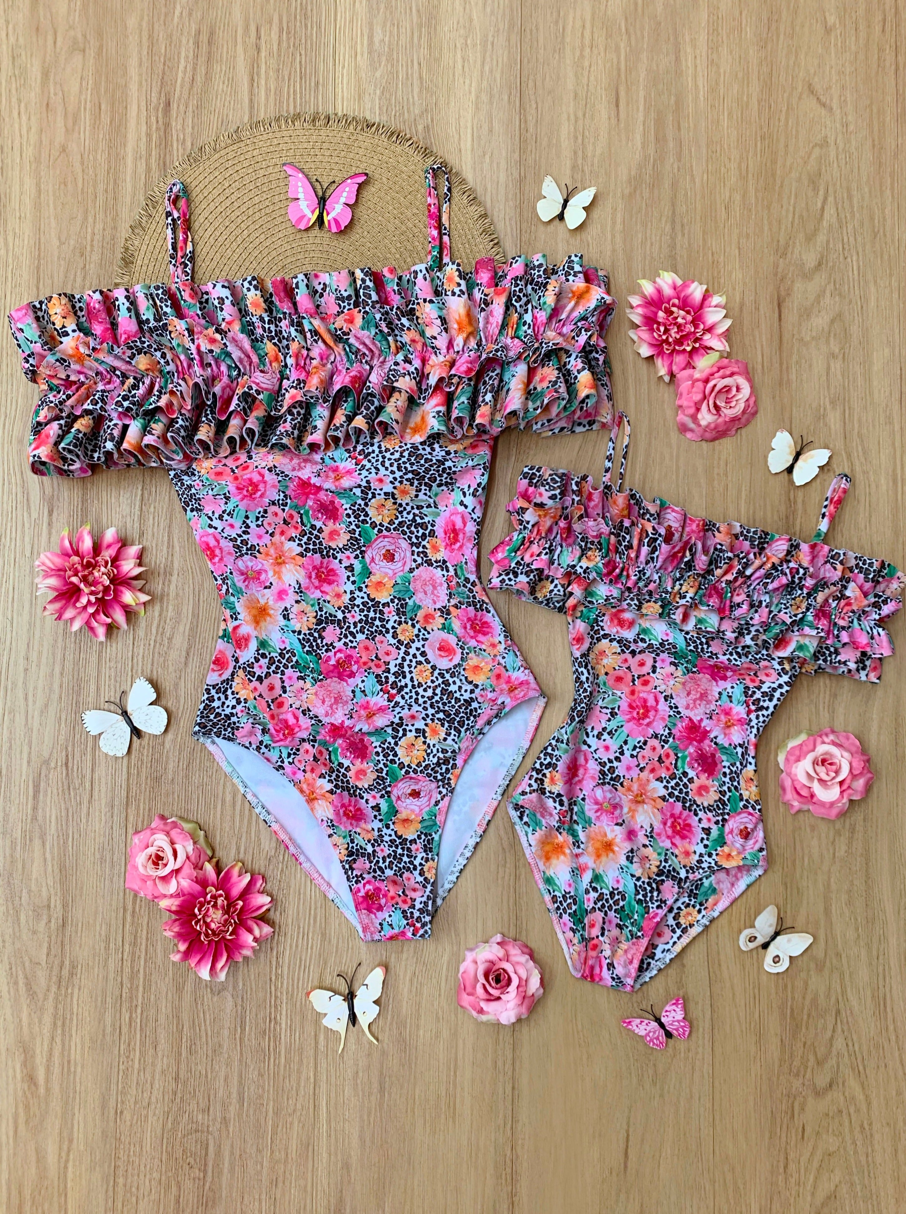 新品★Mbeaute Fairy pearl ruffle swimsuit 新品☆Mbeaute Fairy pearl ruffle swimsuit