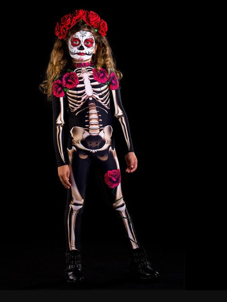 Girls Day of The Dead Inspired Costume