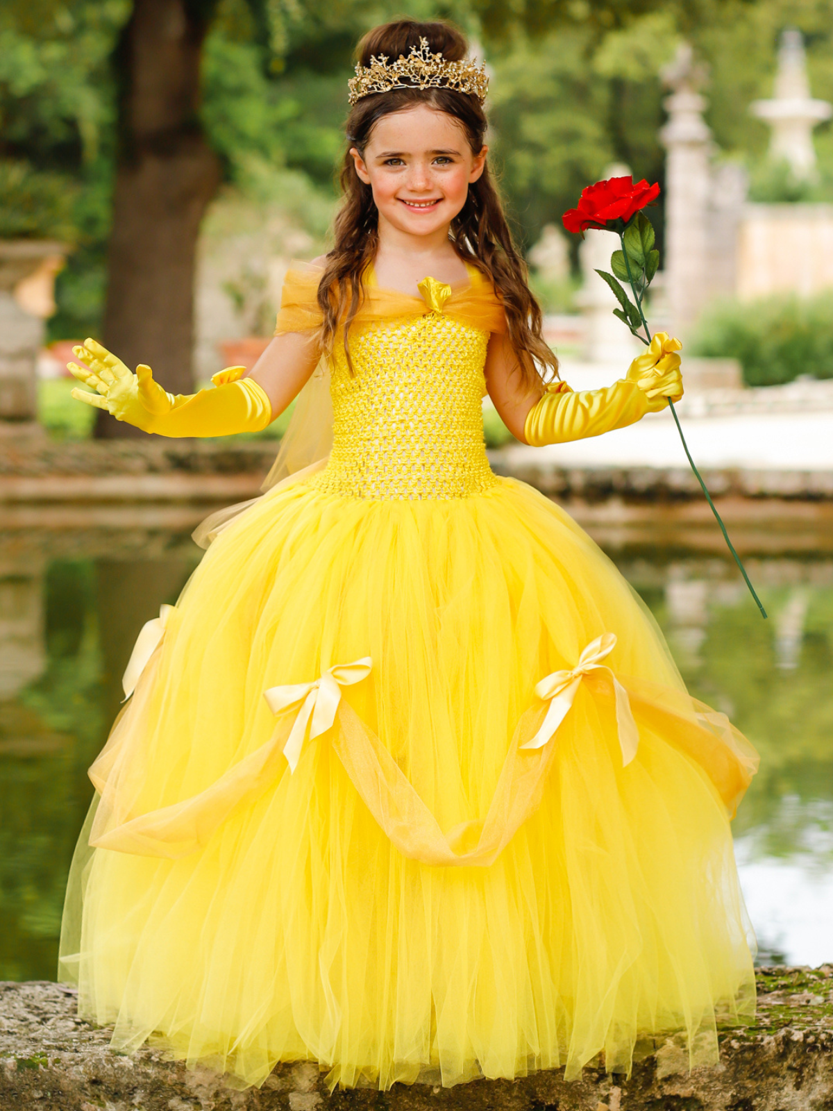 Sparkly Belle Costume Beauty and the Beast Disney Princess Costume - Etsy | Belle  costume, Princess ball gowns, Ball gowns