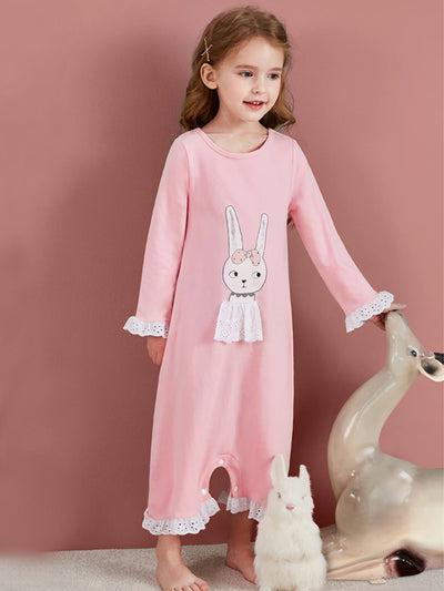 Mia Belle Girls Convertible Pajama Dress | Girls Loungewear