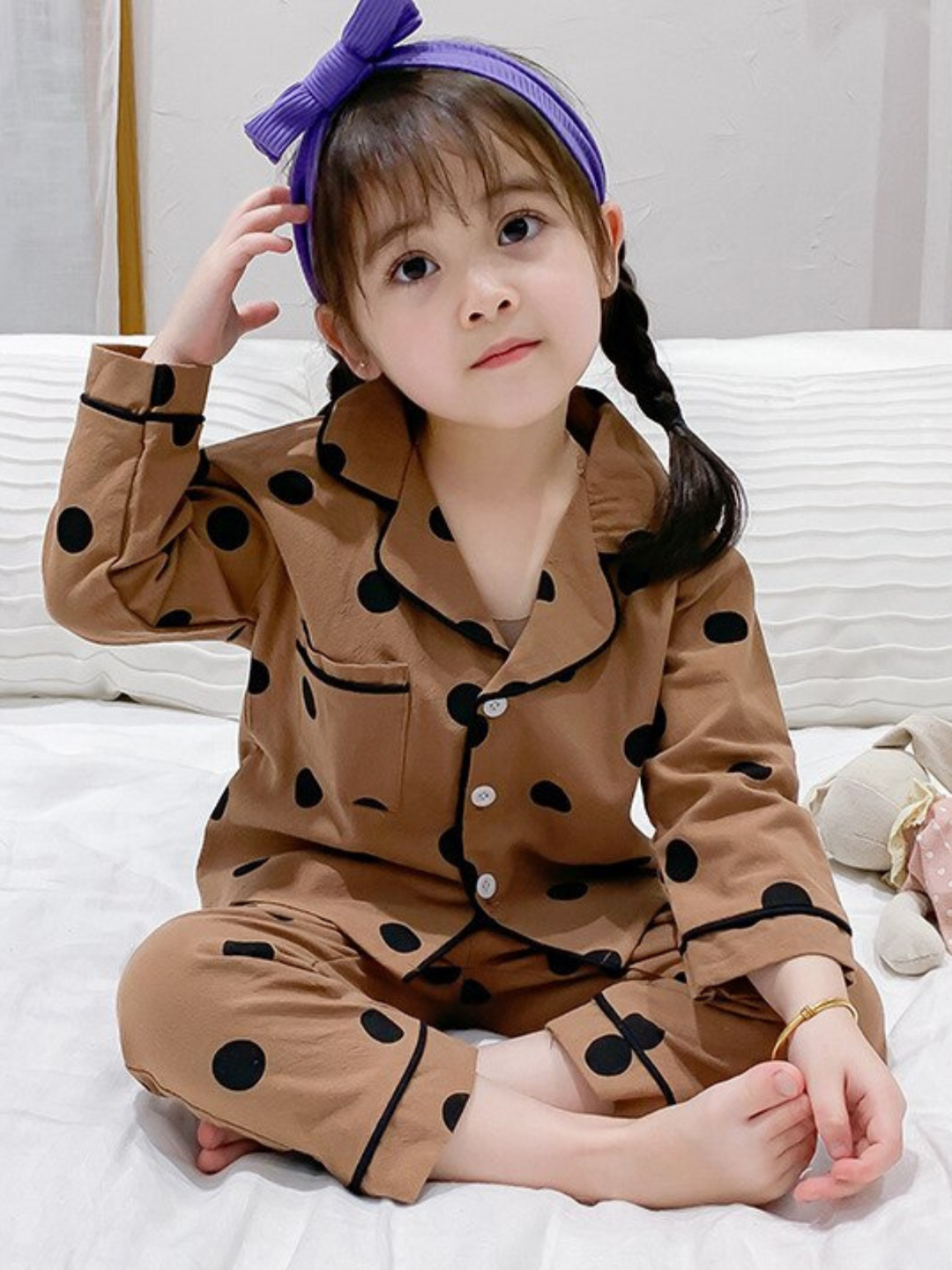Dotted Dreams Polka Dot Pajamas Mia Belle Girls