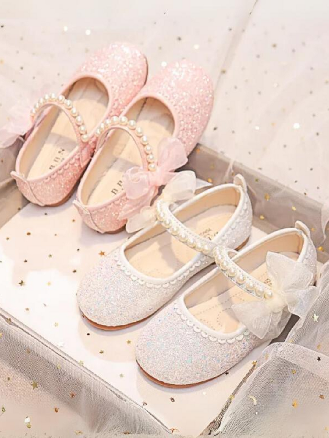 Glitter shoes for baby girl cheap