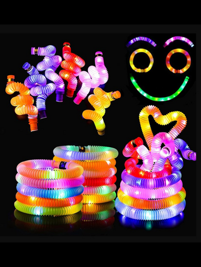 Mia Belle Girls LED Pop Tubes | Halloween Accessories