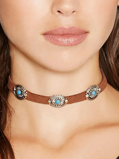 Mia Belle Girls Bohemian Choker Necklace | Girls Accessories
