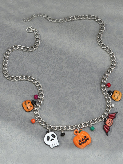 Mia Belle Girls | Halloween Charm Necklace | Girls Accessories
