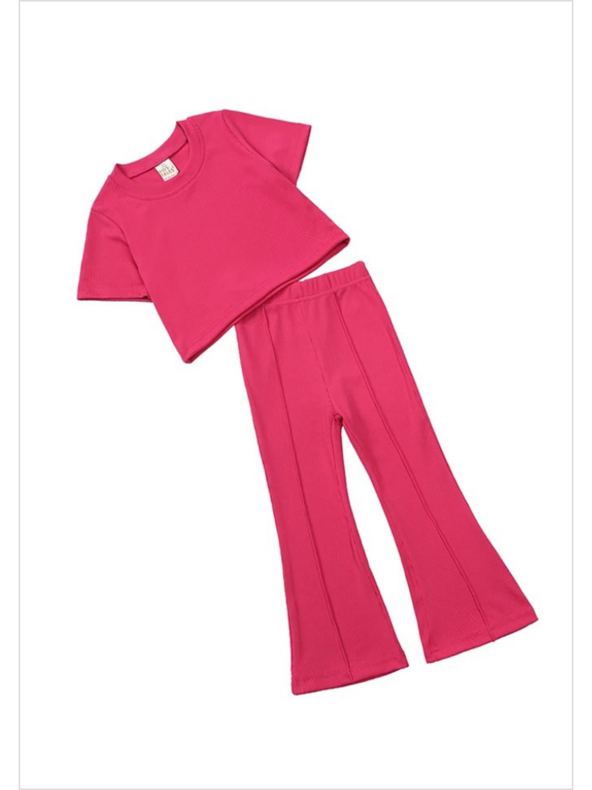 Colorful Top And Flare Pants Set | Summer Outfits | Mia Belle Girls