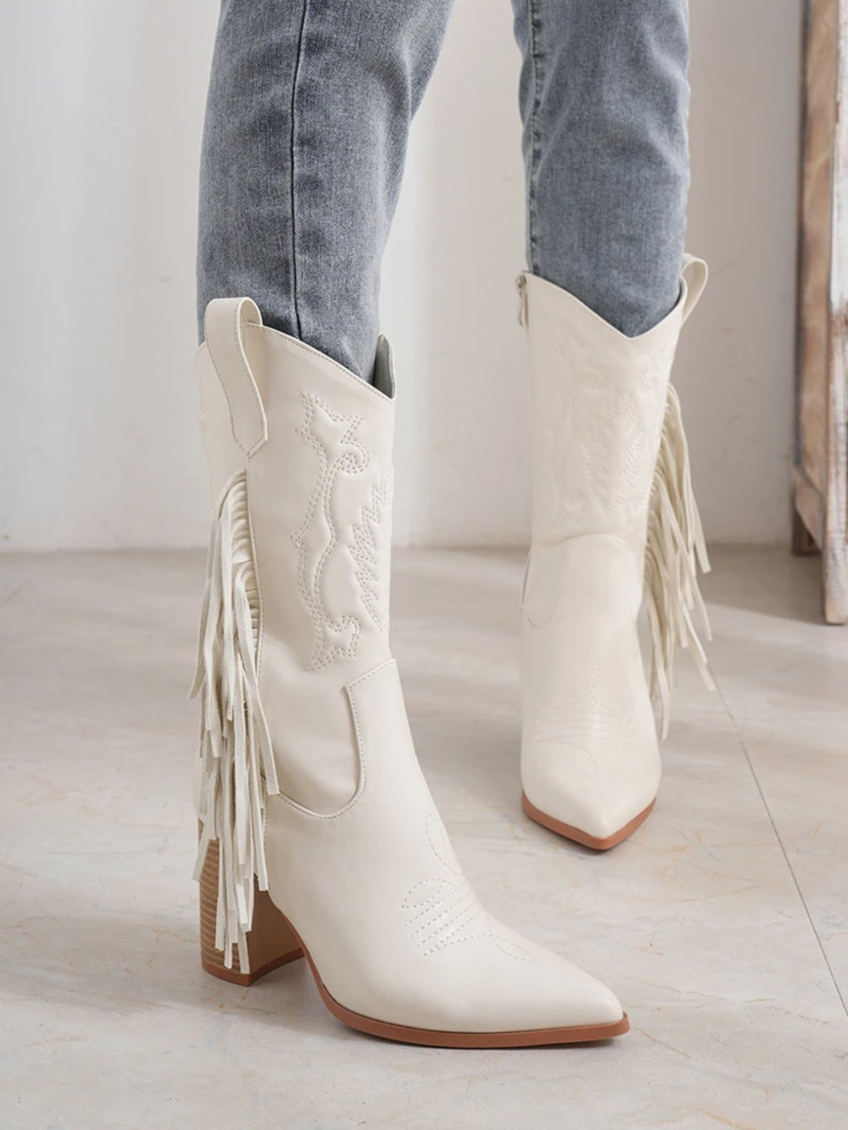 Mia Belle Girls Fringe Cowgirl Boots | Women's Shoes