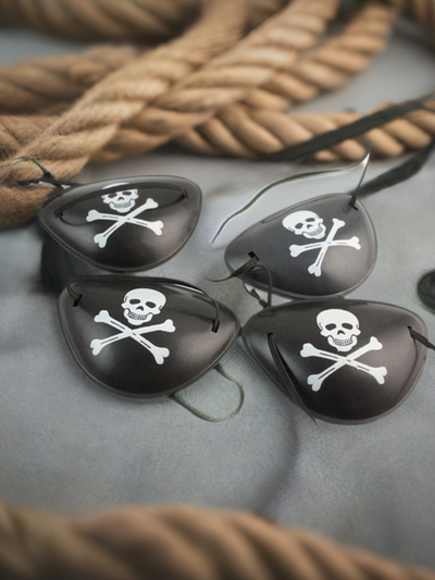 Kids Halloween Accessories | Pirate Eyepatch Set | Mia Belle Girls
