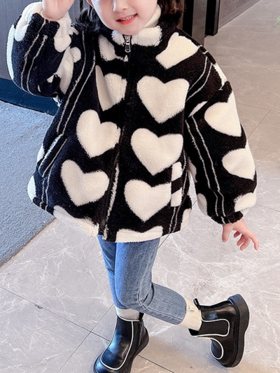Lovable Embrace Heart Fleece Jacket