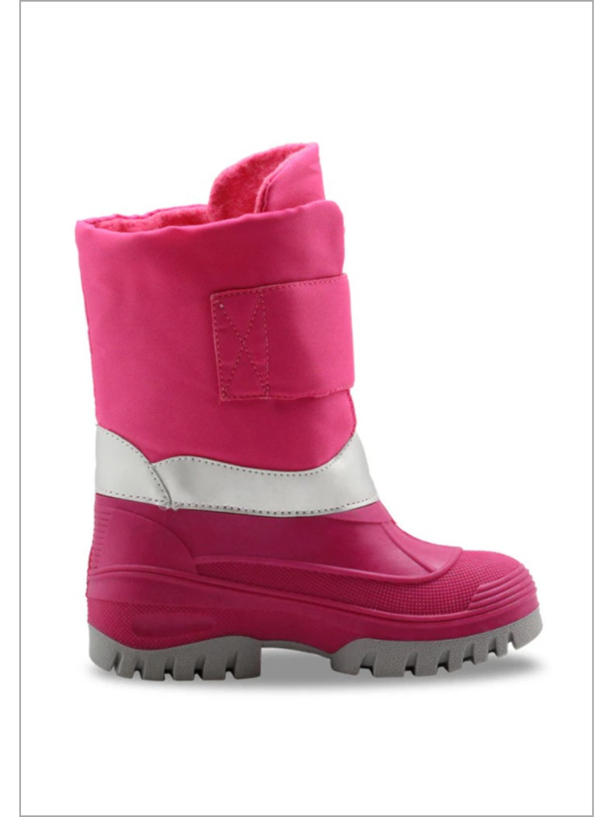 Mia Belle Girls Heart Velcro Winter Boots | Shoes By Liv and Mia