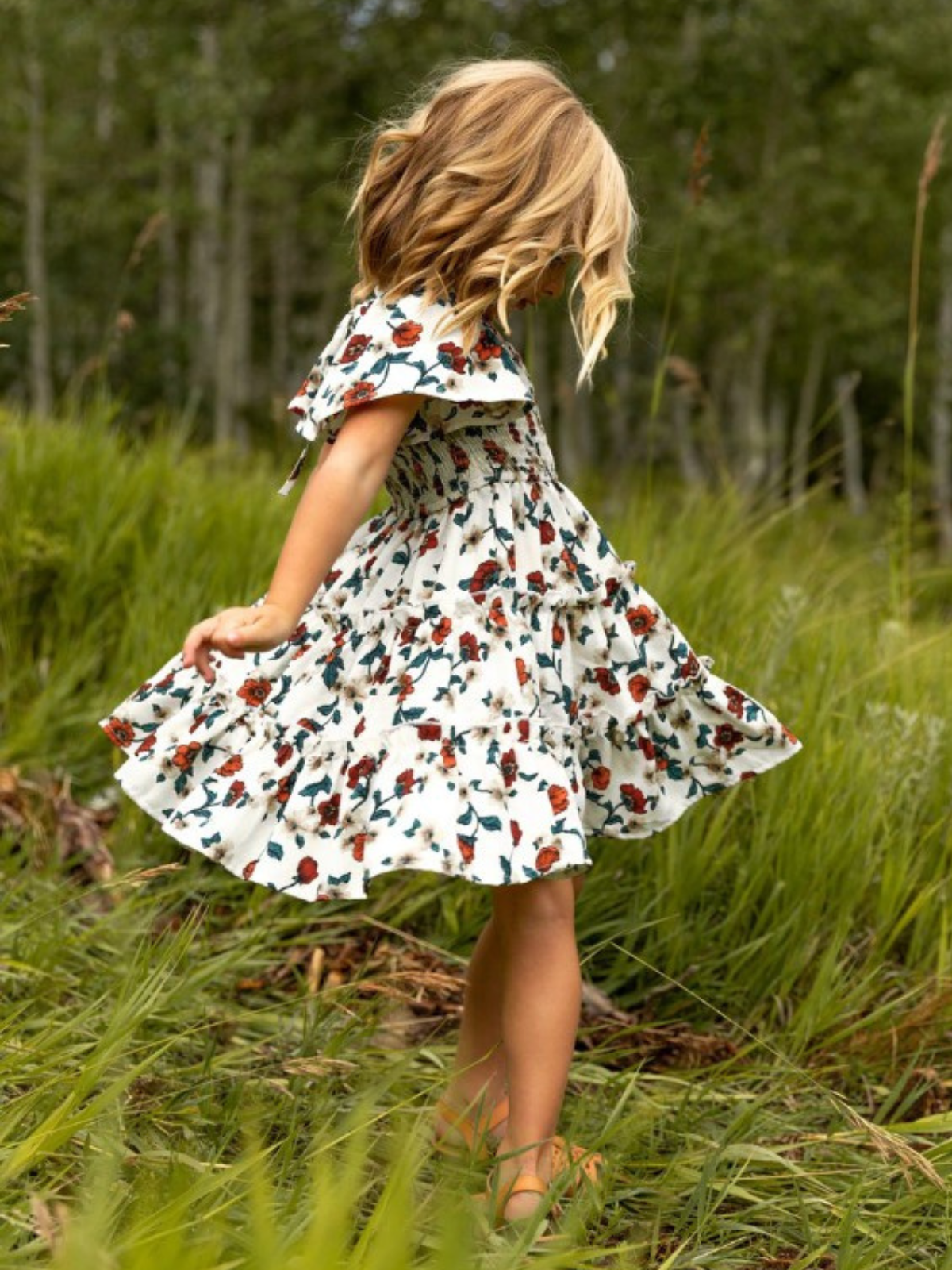 Mommy And Me Bohemian Floral Dress