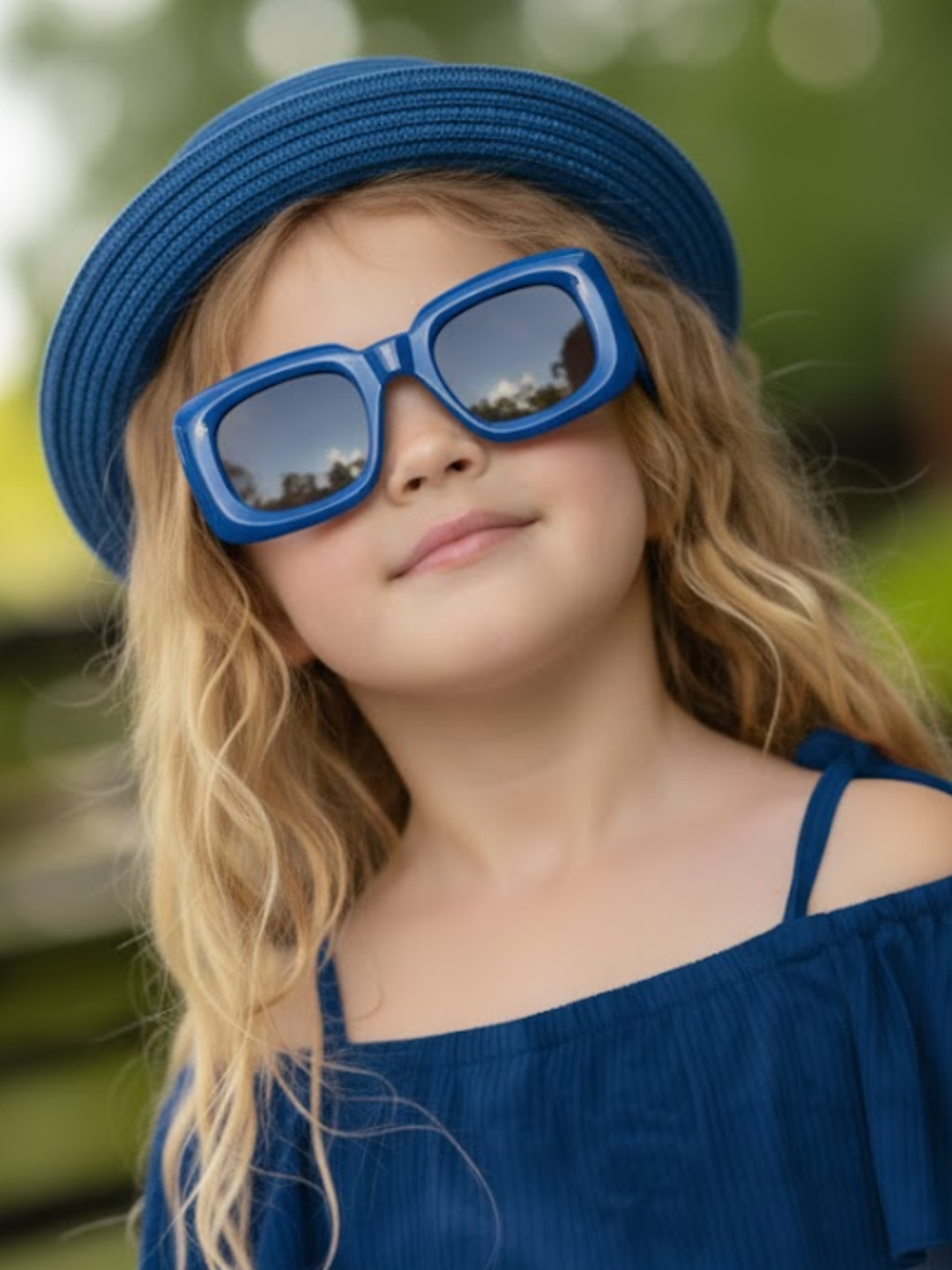 Sunny Chic Retro Square Sunglasses