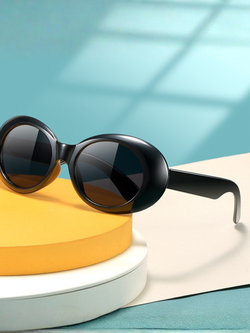Classic Retro Oval Sunglasses