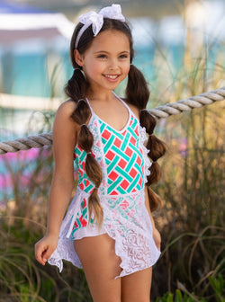 Sarong Sweetie Cover Up and Bow Headband Set