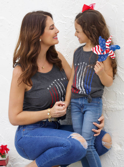 Mommy And Me 4th of July Tank Tops | Mia Belle Girls