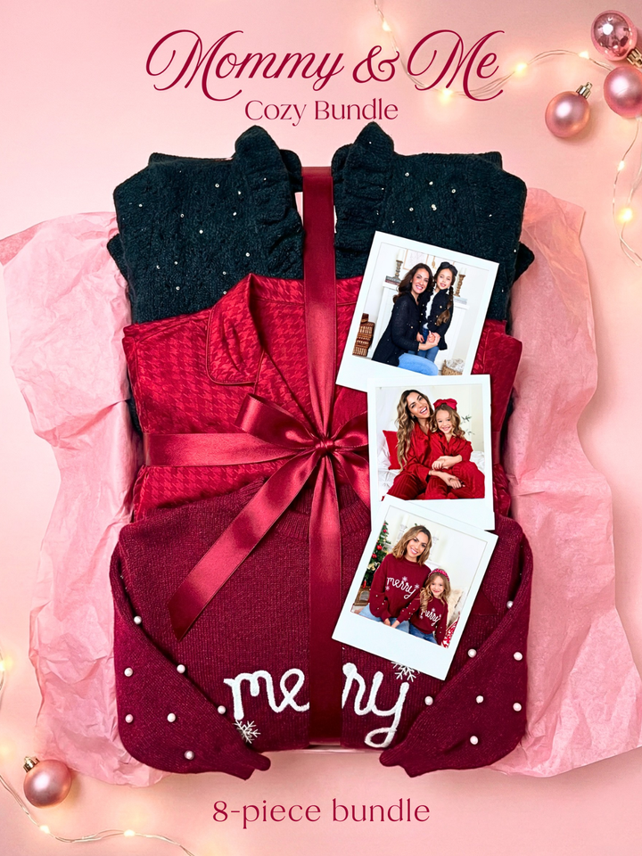 Mommy and Me Merry Cozy 8-Piece Gift Set