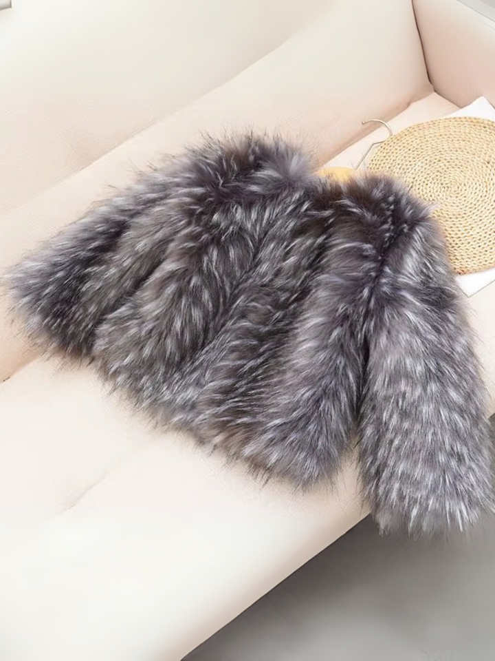 Classic Cozy Faux Fur Coat