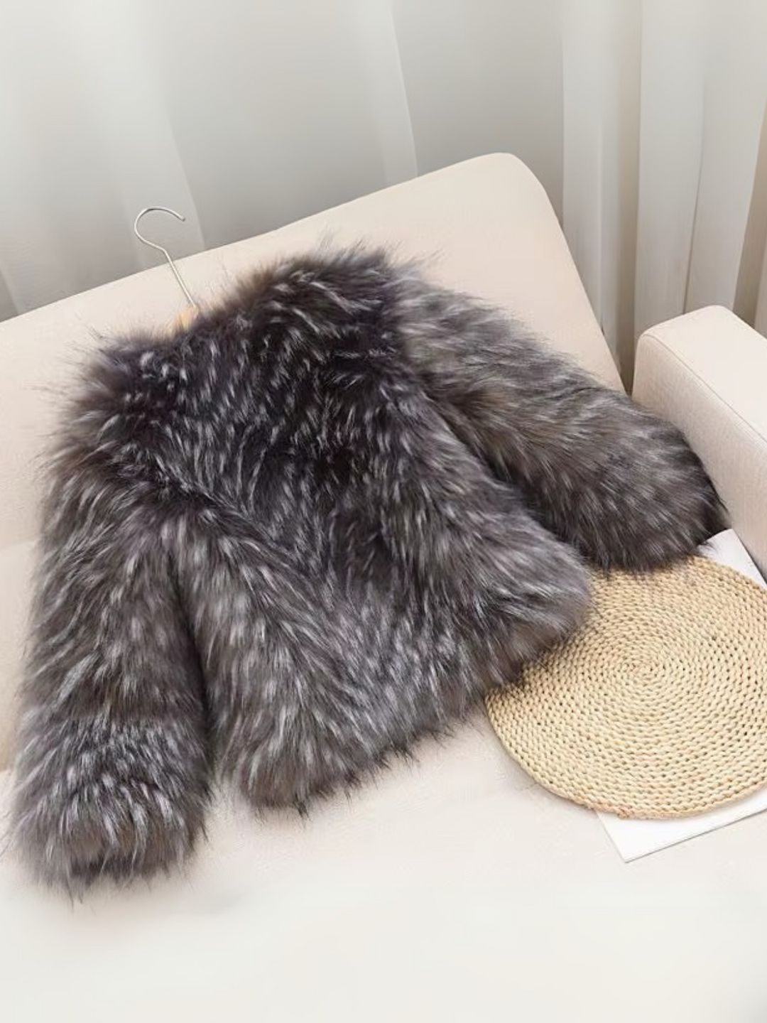 Classic Cozy Faux Fur Coat