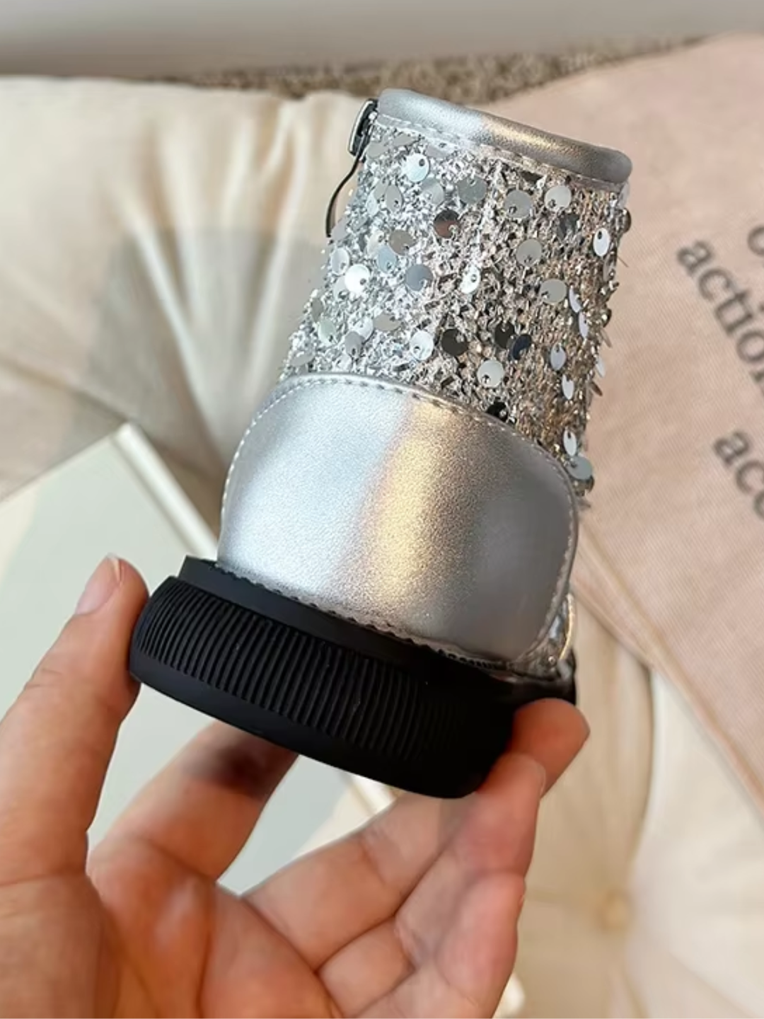 Sparkle Luxe Sparkle Bow Boots