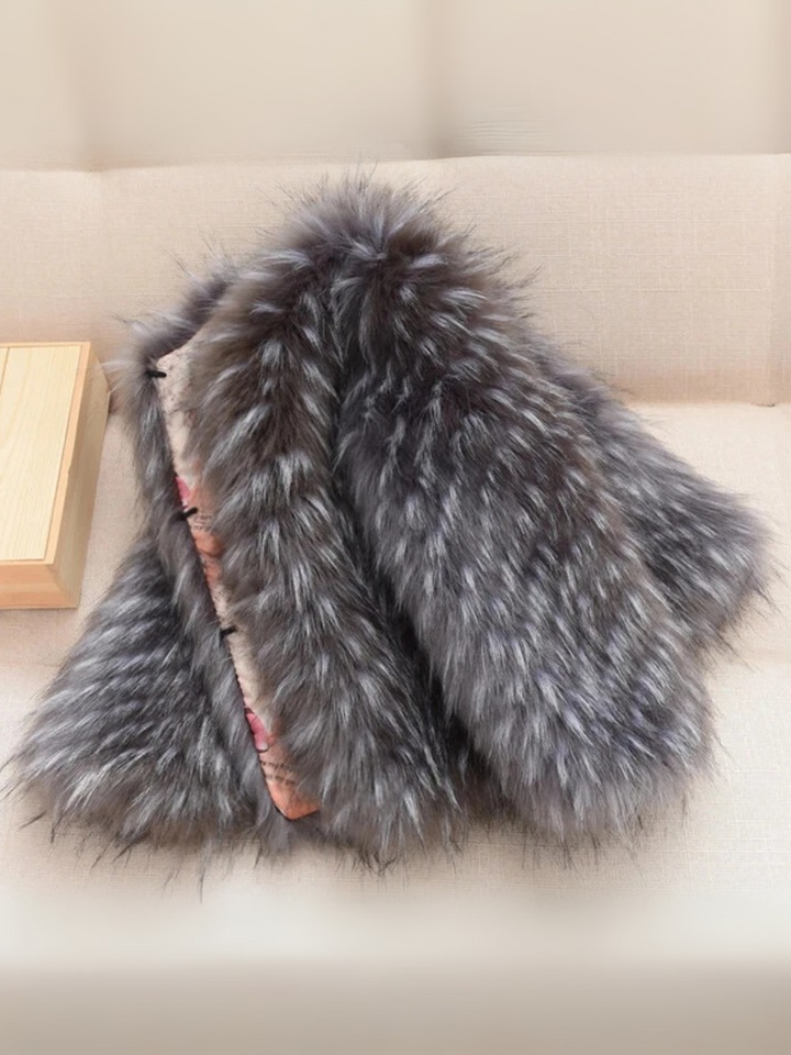 Classic Cozy Faux Fur Coat