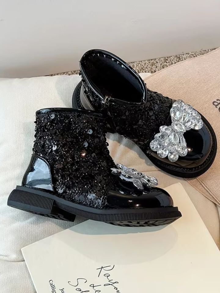 Sparkle Luxe Sparkle Bow Boots
