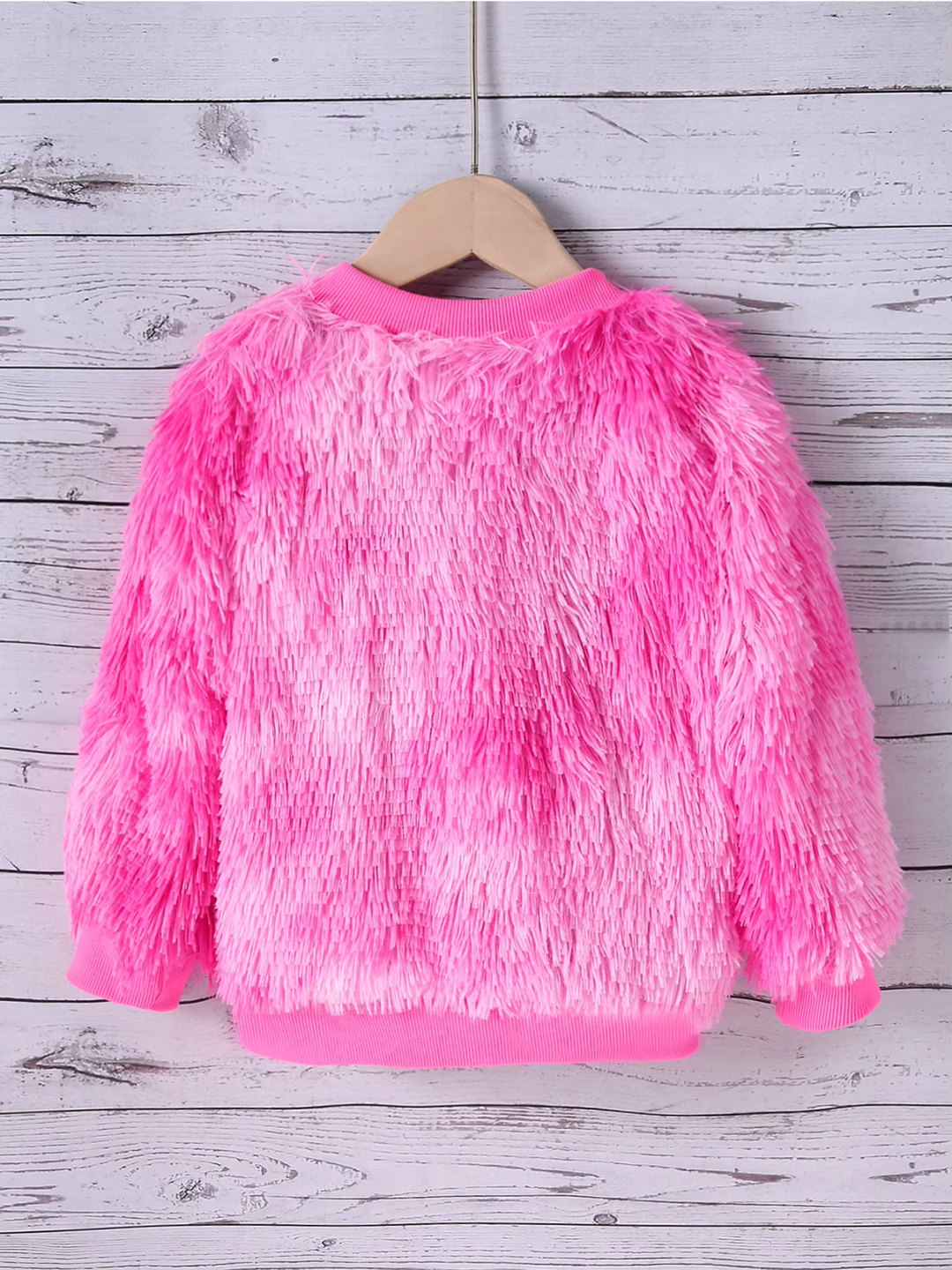 Petite Luxe Plush Fur Winter Coat