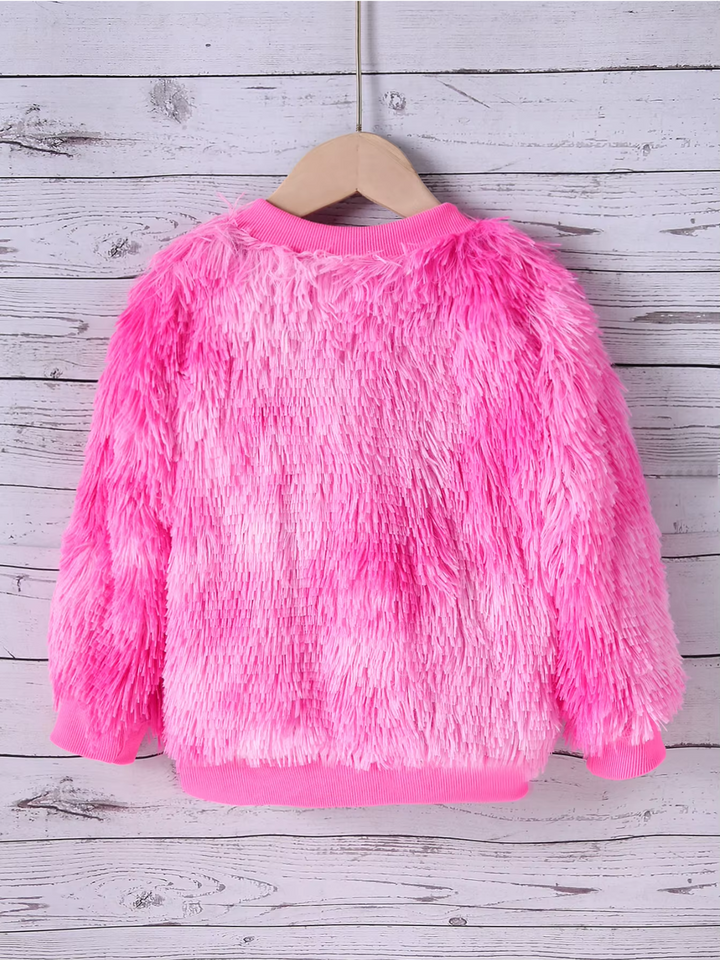 Petite Luxe Plush Fur Winter Coat