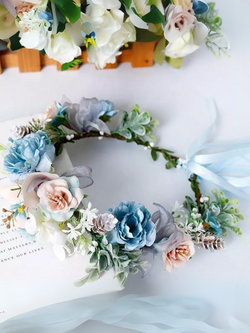 Wildflower Luster Floral Crown Headband