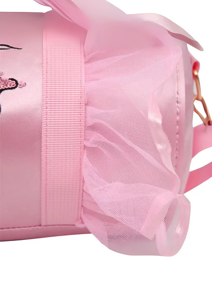 Shimmer & Shine Ballerina Dance Bag – Ballet & Gymnastics Shoulder Duffel Bag