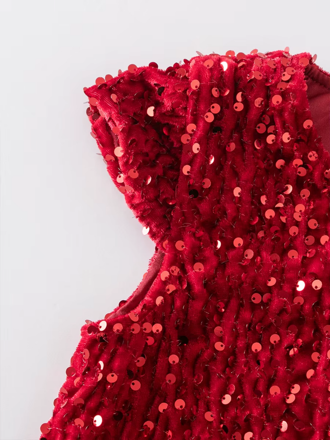 Sparkle Charm Sequin Tulle Dress