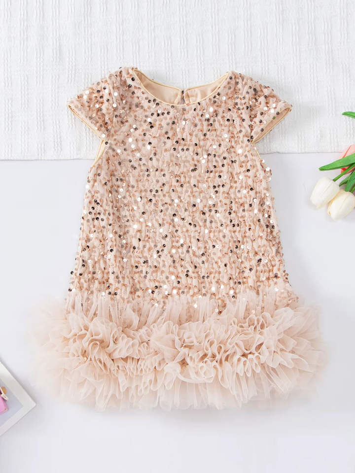 Midnight Sparkle Sequin Tutu Dress