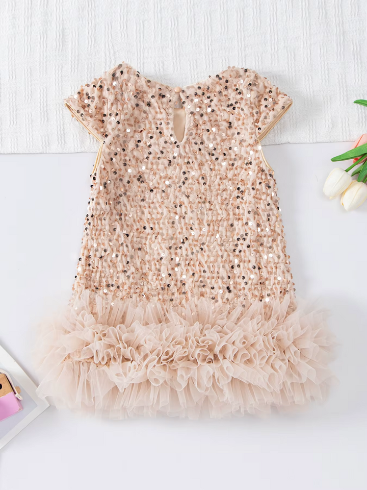 Midnight Sparkle Sequin Tutu Dress