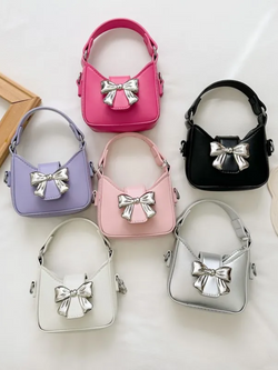 Girls Bow Crossbody Purse