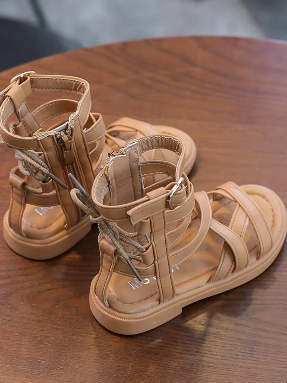 Fashion Moment Gladiator Sandals By Liv and Mia Mia Belle Girls