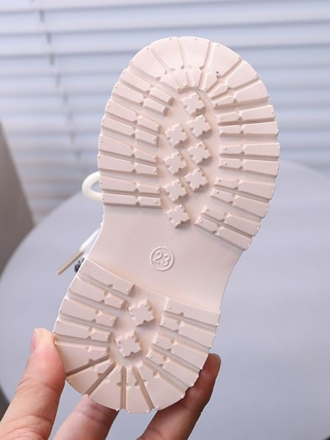 Shiny Chic Holographic Combat Boots