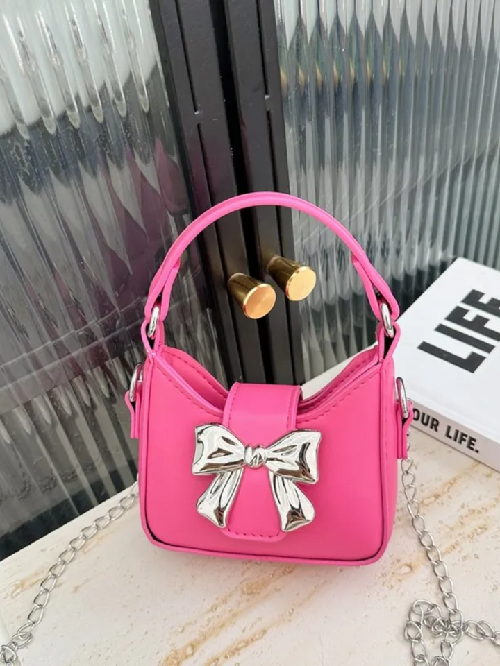 Girls Bow Crossbody Purse