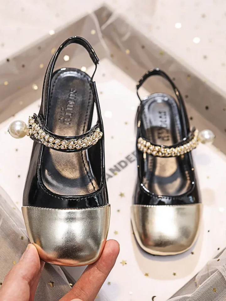 Royal Charm Pearl & Rhinestone Princess Shoes
