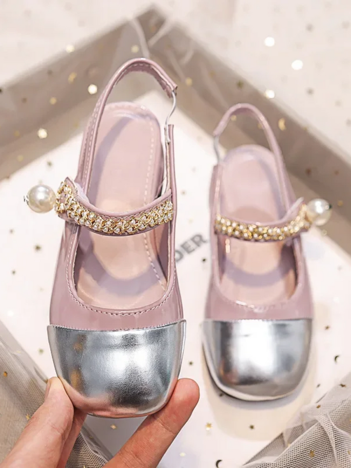 Royal Charm Pearl & Rhinestone Princess Shoes