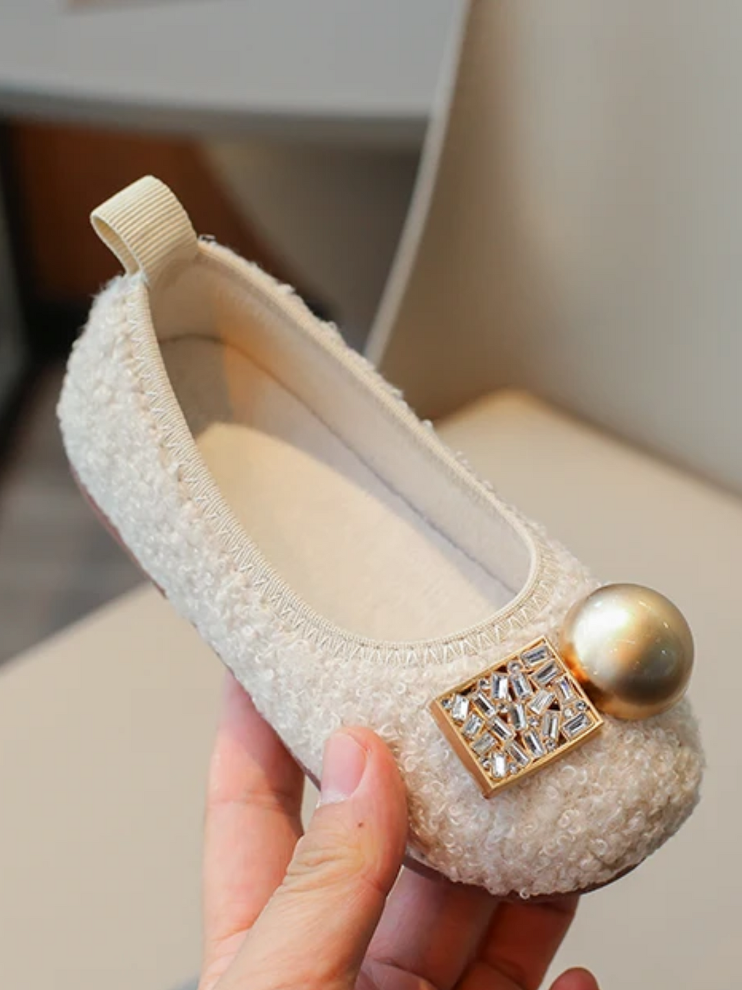 Glam Rhinestone Ballet Flats
