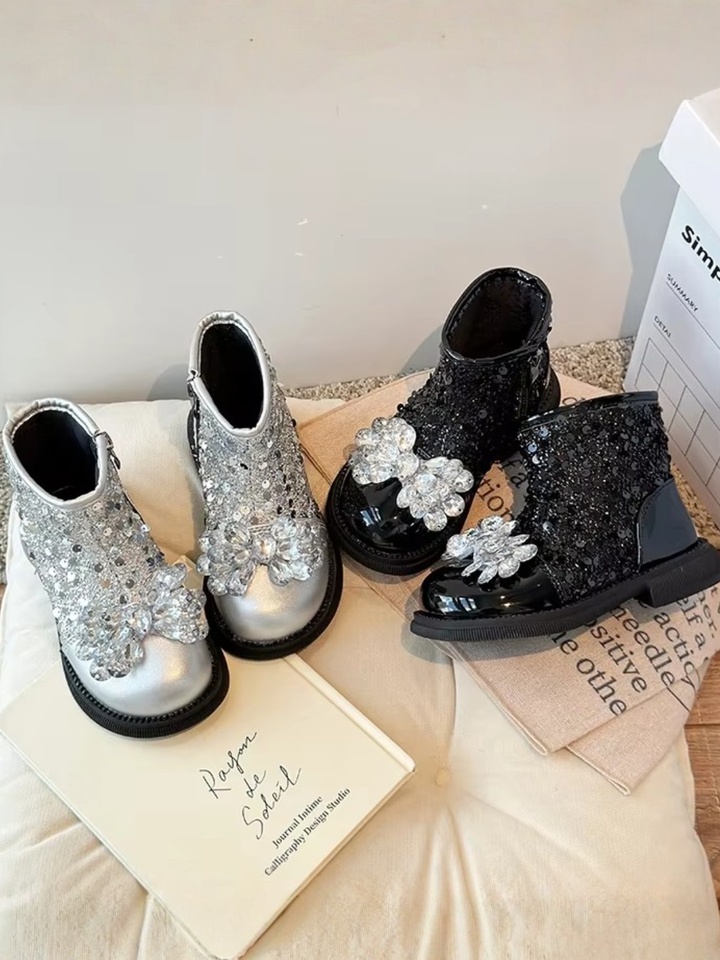 Sparkle Luxe Sparkle Bow Boots