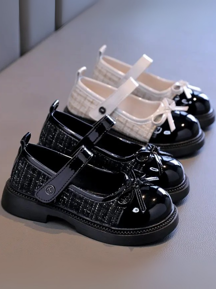 Bow & Charm Patent Mary Jane Shoes