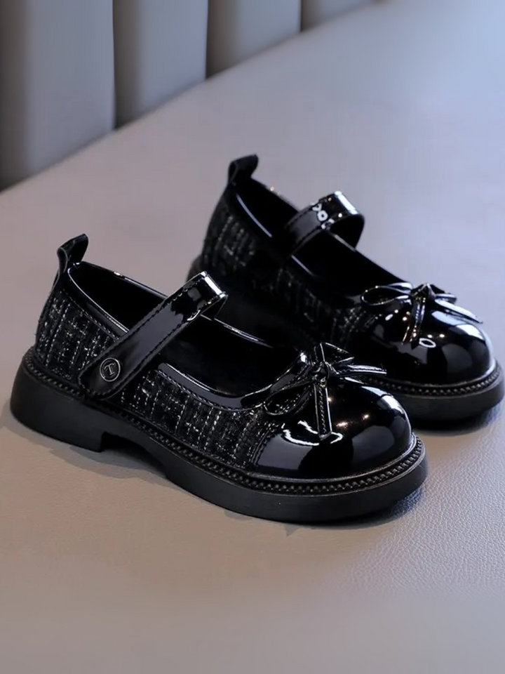 Bow & Charm Patent Mary Jane Shoes