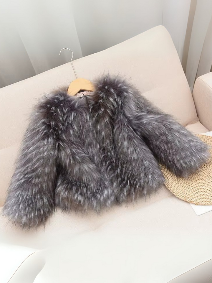 Classic Cozy Faux Fur Coat