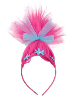 Pink Troll Princess Tulle Headband