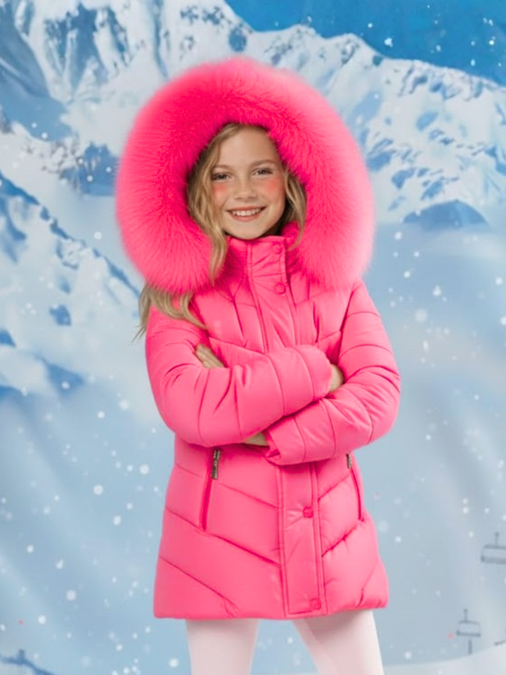 When Snow Falls Hoodie Winter Jacket