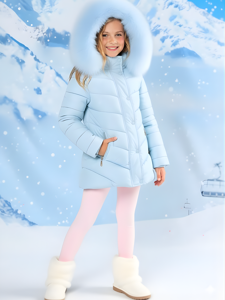 When Snow Falls Hoodie Winter Jacket